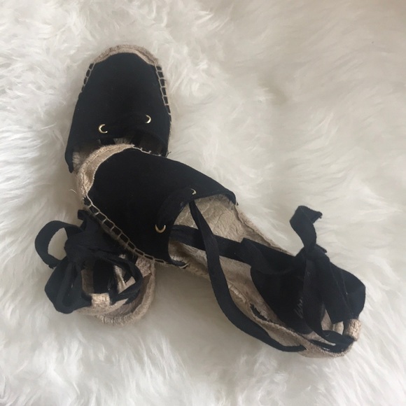 H&M Shoes - 2 FOR $25! Black and Gold Ankle Sandals